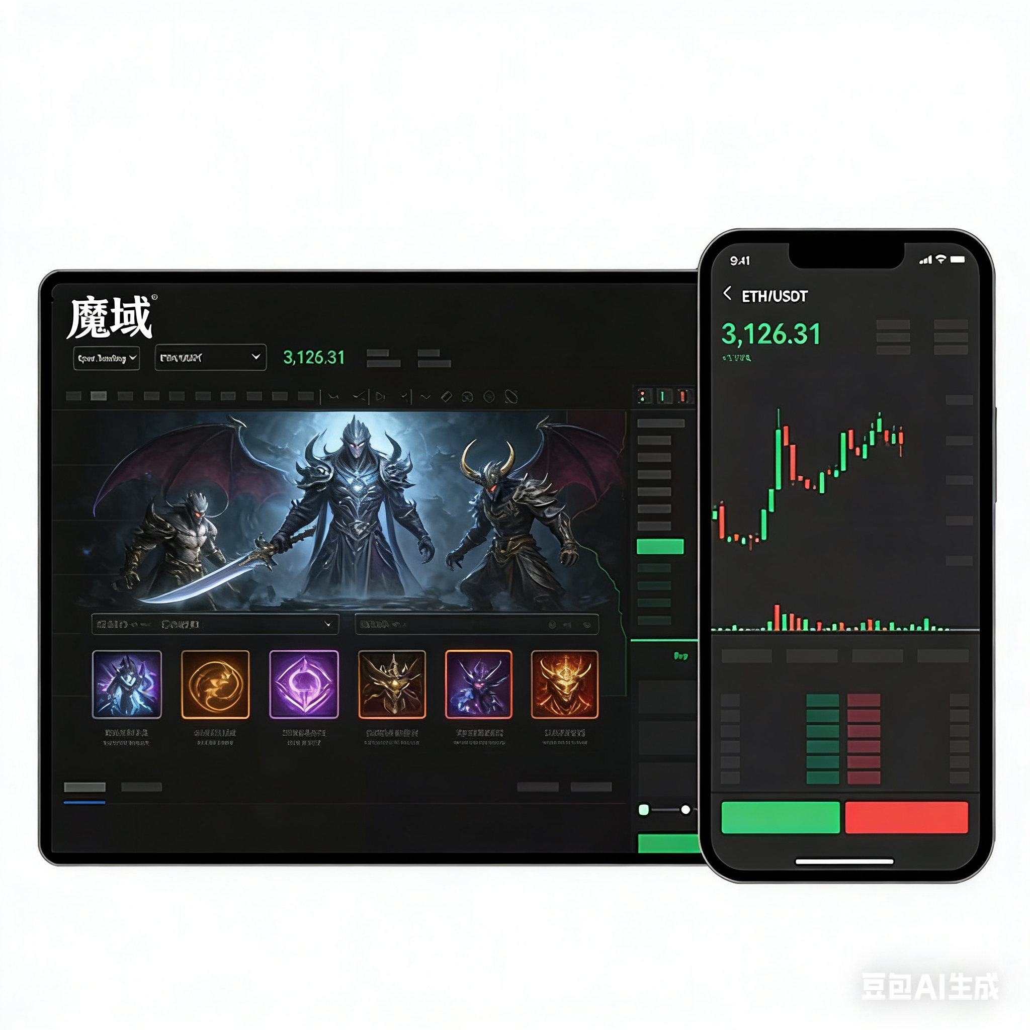 复古魔域开荒练级示意图